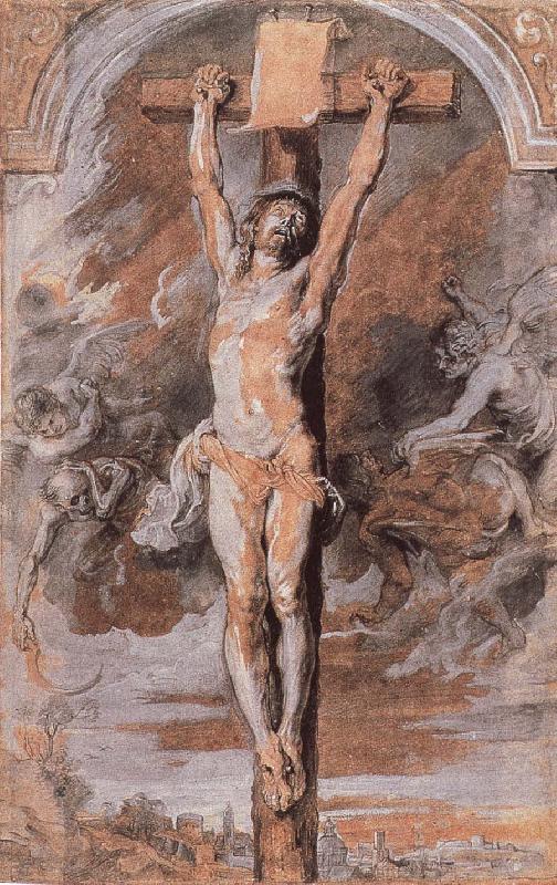 Peter Paul Rubens Jesus  on the cross oil painting image